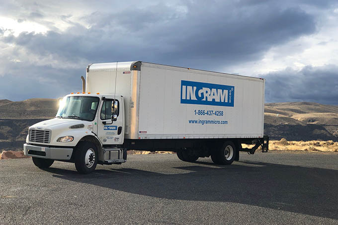 Ingram Micro ITAD truck