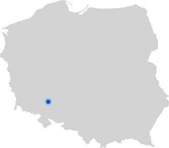 Map of Poland - Wroclaw Location