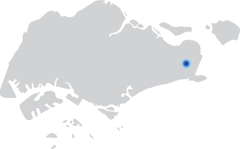 Map of Singapore - Changi Location