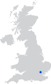 Map of UK - Enfield Location