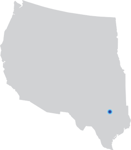 Map of US - Fort Worth, Texas Location